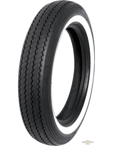 Tire Shinko front/rear Shr 240 Classic MT90-16 74H band white