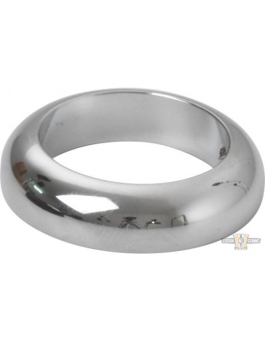 Chromed knob ring