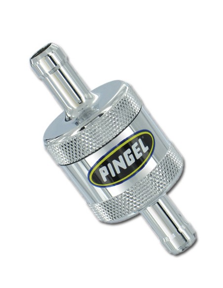 Pingel chromed petrol filter 3/8"