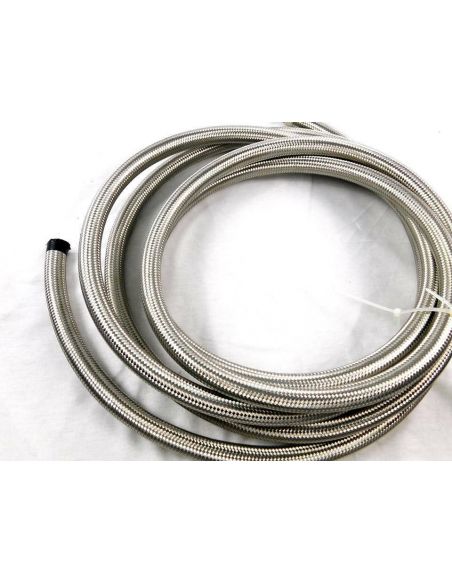 Oil/petrol hose in braid 5/16" 7.5 meters long