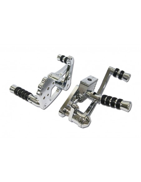 Advanced chrome brake master cylinder controls 3/4"