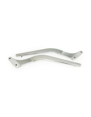 Chrome fender mounts for Softail FLSTB, FXST and FXSTC 2008 to 2017 – smooth