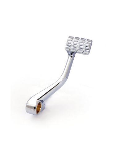 Chrome rear brake pedal for Sportster 80-03