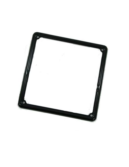 Black license plate frame for models from 1999 onwards