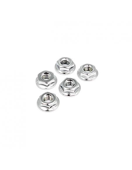 Flanged nuts For Sportster, FXR, Dyna, Softail and Touring from 1984 to 2020 ref OEM 7753