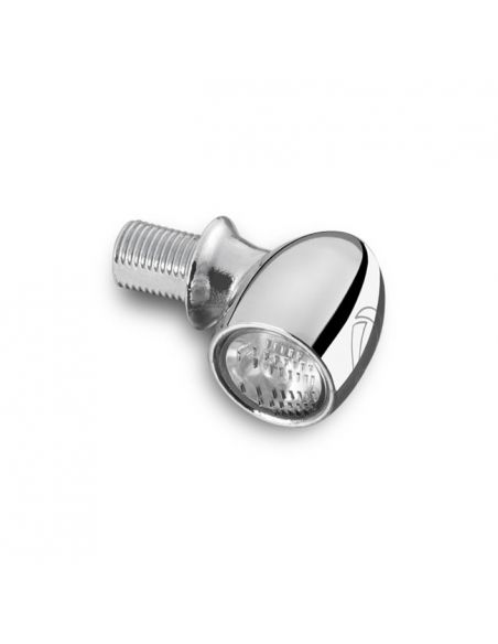 Freccia Kellerman chrome led atto with homologated clear lens