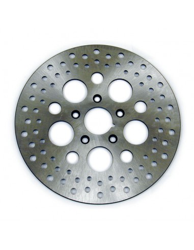 Disco freno anteriore diametro 11,5" inox satinato ventilato per Touring dal 2000 al 2007