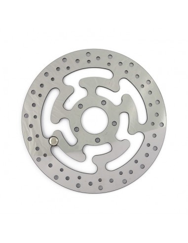 Front brake disc diameter 11.8" left glossy for Softail from 2015 to 2020 ref OEM 41809-08