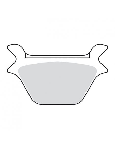 Pastiglie posteriori organiche rif OEM 44209-87C