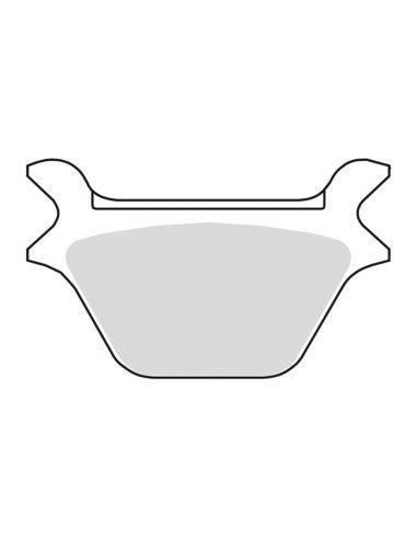 Pastiglie posteriori organiche rif OEM 44209-87C