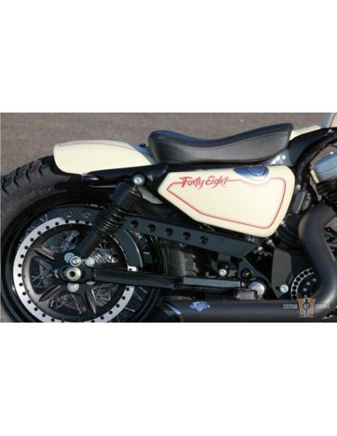 Parafango posteriore Bobber Short Rick's per Sportster 04-06 e 10-20