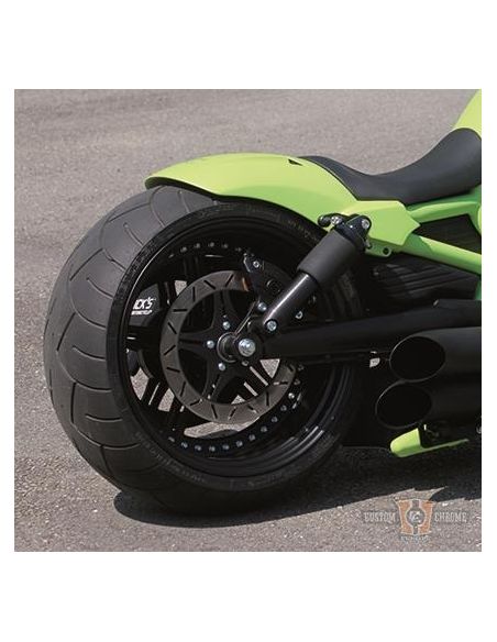 Rear fender Rick s Race Short for v-rod from 2007 to 2017 with 240 rubber