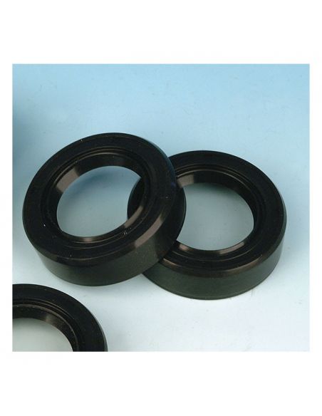 Front/rear wheel oil seals for XL, FXR, Dyna, Softail and Touring from 1984 to 1999 ref OEM 47519-83A