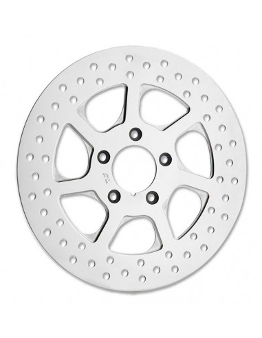 Rear brake disc Diameter 11.5" Eliminator 7 chrome for Sportster from 1981 to 2009