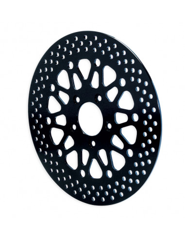 Rear brake disc Diameter 11.5" Wilwood black for Sportster from 1987 to 1999