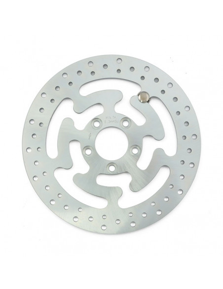 Rear brake disc Diameter 11.8" satin for Touring from 2008 to 2020