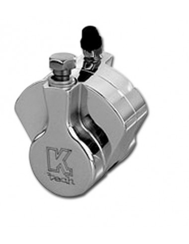 Brake caliper K-Tech front. 2 polished pistons