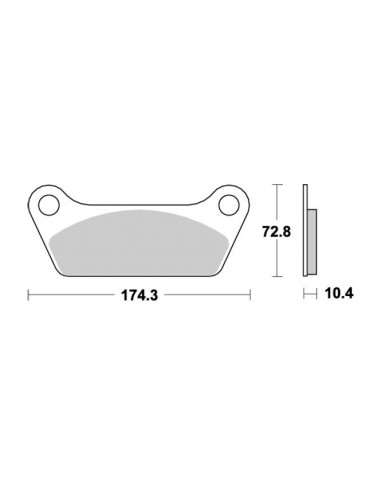 Organic back pads for FL