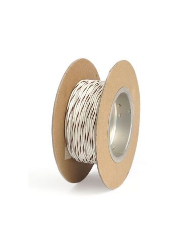 Electric cable coating pvc white/brown