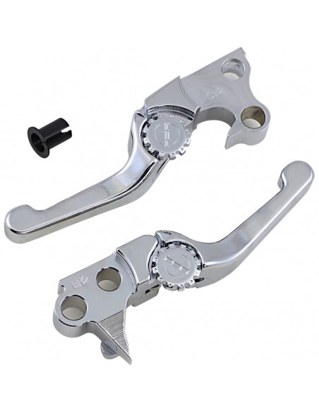 Chrome adjustable brake and...