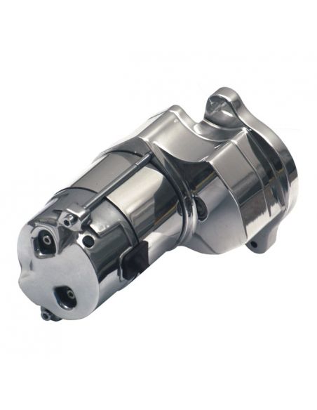 Spyke supertorque 1.4 Kw polished starter motor for FLH and FXE from 1965 to early 1979