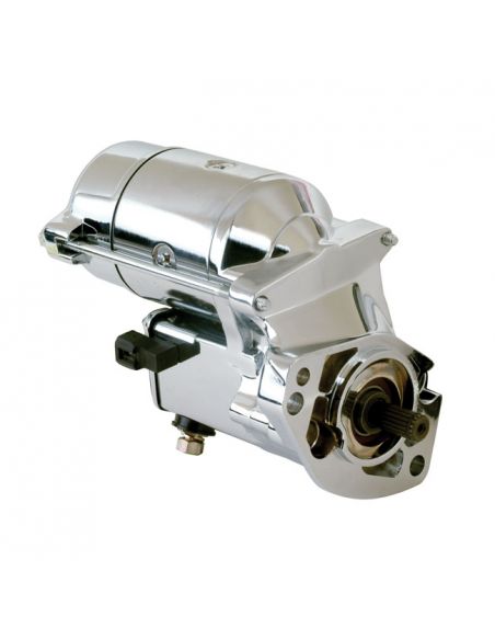 Starter motor All Balls 1.4 Kw chromed and polished