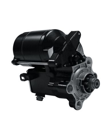 Starter motor Spyke supertorque 1.4 Kw black For Sportster from 1981 to 2020