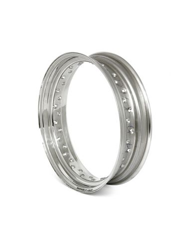 Rim 15x3.50 - 40 holes - polished stainless steel