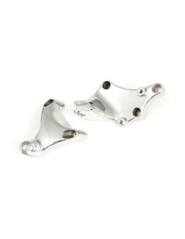 Sportster passenger pedal holders chrome