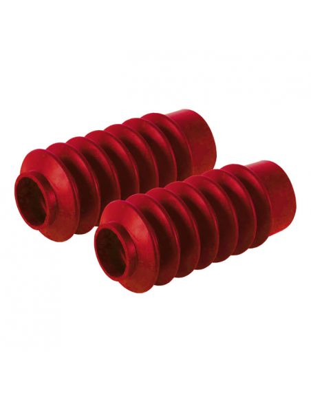 Red bellows for forks 39 mm long 16.5 cm