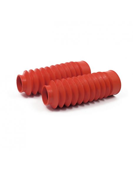 Red bellows for forks 49 mm long 23 cm