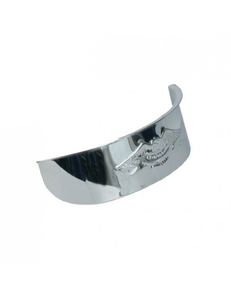 Chrome Visor with Eagle for...