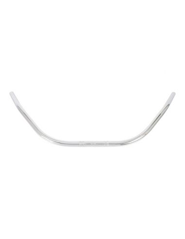 Handlebar Bikini Beach 1" high 4" Wide 88cm Chrome, pre-drilled