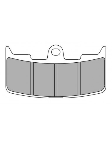 Pastiglie anteriori sinterizzate per Buell XB12SS