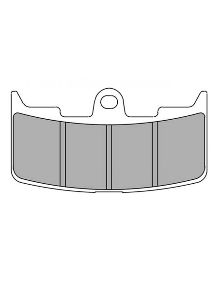 Pastiglie anteriori sinterizzate per Buell XB12XT