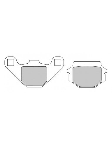 Organic back pads for buell 94-97