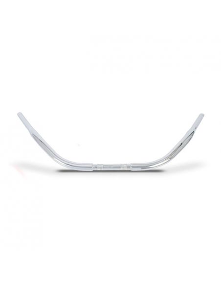 Handlebar Bikini Beach 1-1/4" high 4" Wide 98cm Chrome, for Electronic Accelerator, pre-drilled,