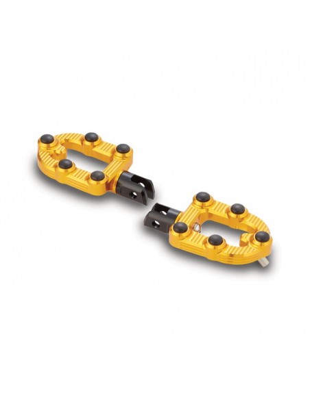 Gold Arlen Ness MX pedals...