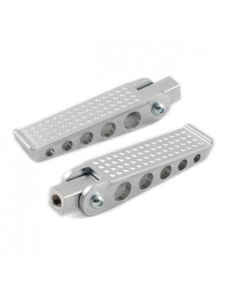 K-Tech Knurled chrome pedals