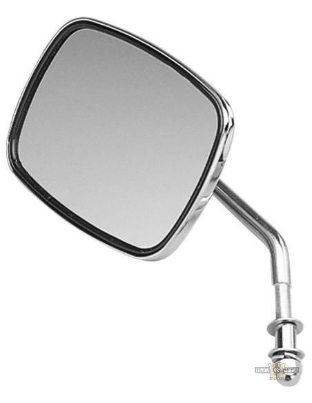 Short stem left mirror cromo