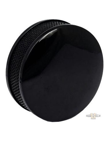 Round air filter 5 1/2" black