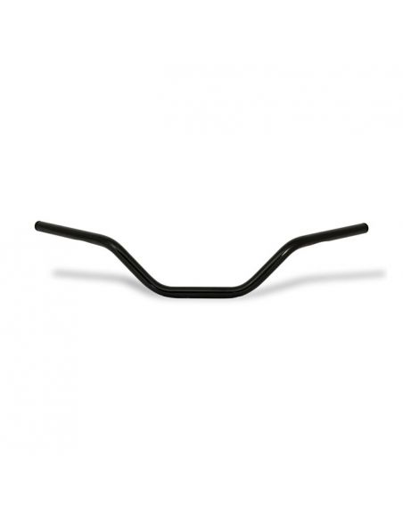 Handlebar XLX 1" high 6" Black, with dimples