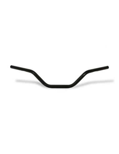 Handlebar XLX 1" high 6" Black, with dimples