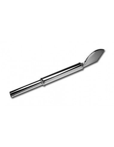 Marmitta classico Fishtail cromato lungo 89cm