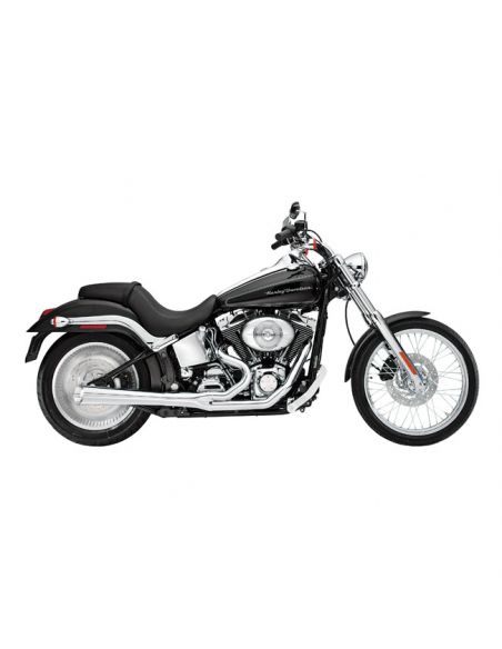 Marmitta Kerker 2-1 Supermeg per Softail FLST dal 2012 al 2017 cromata