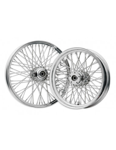 Front wheel. 16 x 3,5 - 40 chrome rays