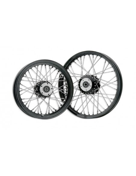 Front wheel. 16 x 3.5 - 40 black rays