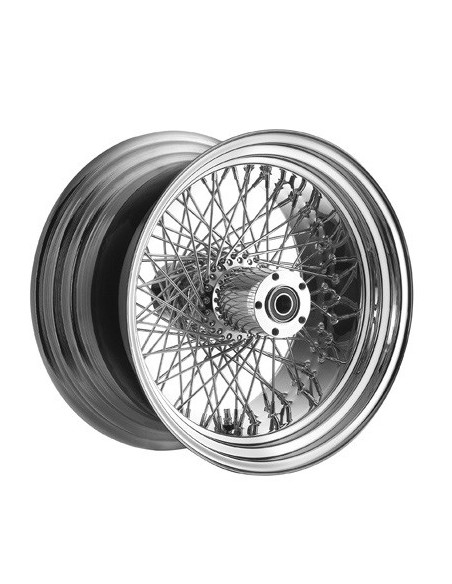 Front wheel. 21 x 3,5 - 80 chrome rays