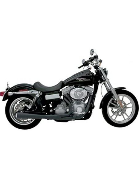 Marmitta Kerker 2-1 Supermeg per Sportster dal 2004 al 2013 nera