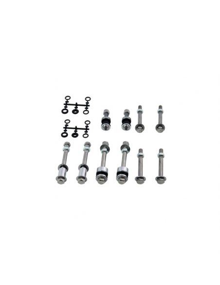 Quick release bolt kit for sissybar backrest Softail 84-99 ref OEM 53370-95B